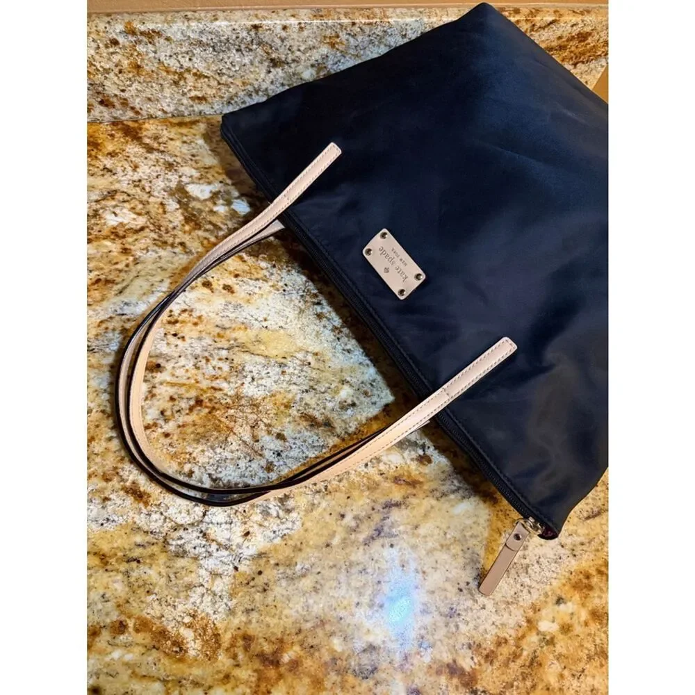 kate spade Black Nylon Tote